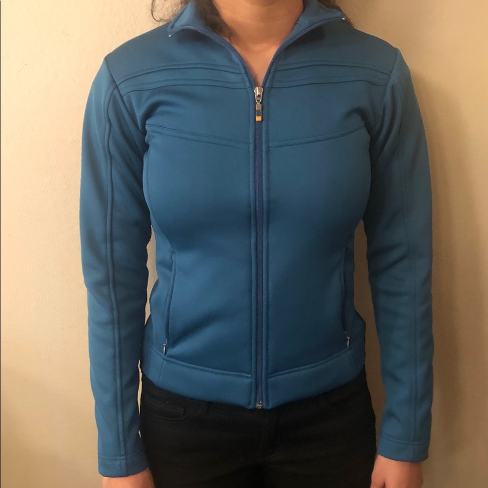 Lucy teal blue size xs jacket - Picture 4 of 6